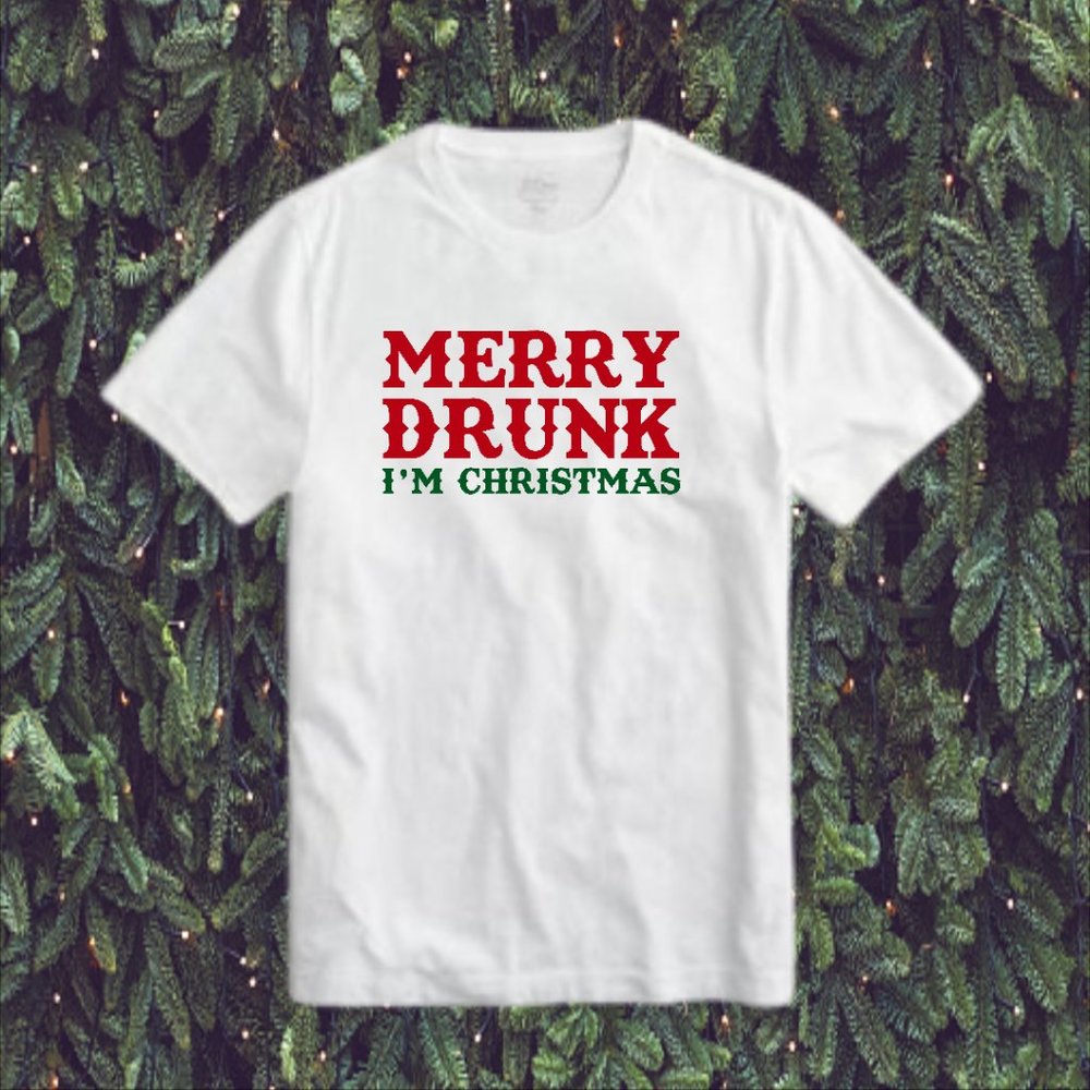 Merry Drunk I'm Christmas Shirt